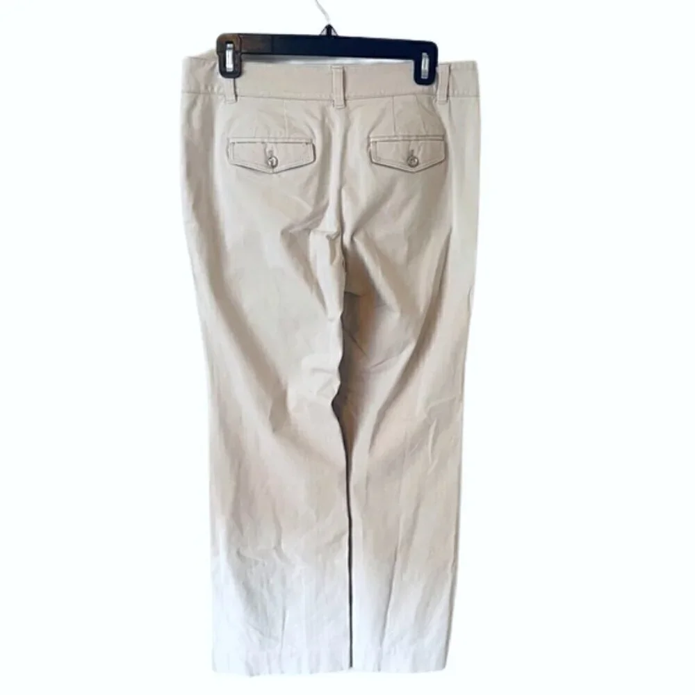 White House Black Market Beige Modern Boot Pants - Size 8R - Picture 3 of 10